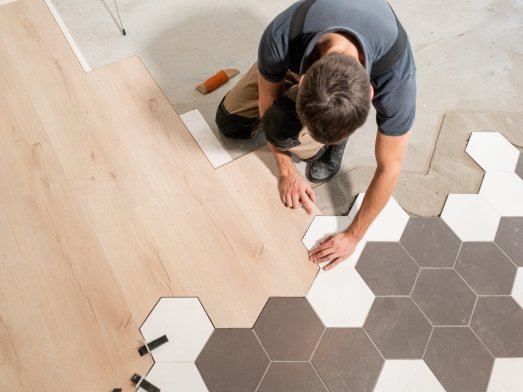 In home flooring estimates in Morrisville